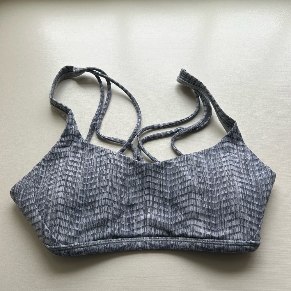 Lululemon Free To Be Zen Strappy Sports Bra